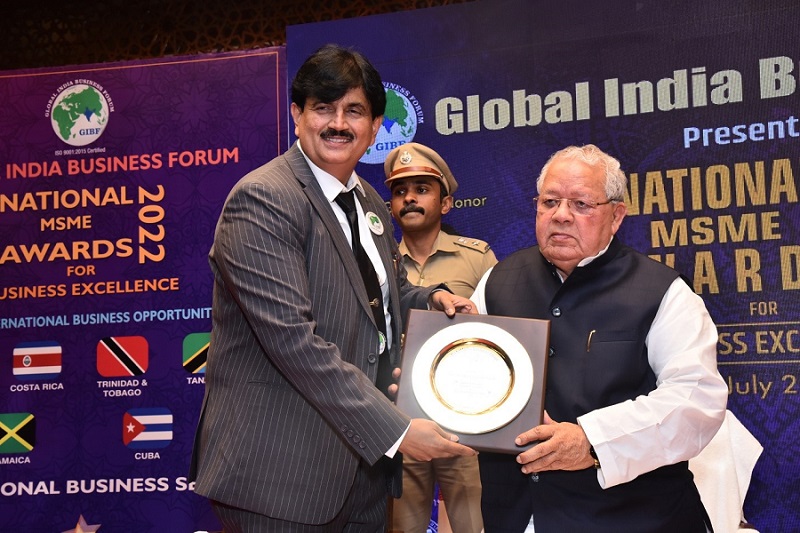 Global India Business Forum (GIBF) Working Towards Making India Self-Reliant: Governor of Rajasthan Shri. Kalraj ji Mishra and MP of Jaipur Shri. Ramcharan Bohra